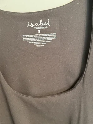 Isabel Maternity Dress Black Small thumbnail 3