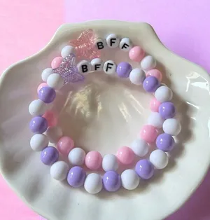 BFF Beaded Bracelet Set Of 2 thumbnail 1