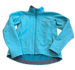 The North Face Apex Bionic Softshell Jacket Womens Small Blue Wind Resistant thumbnail 1