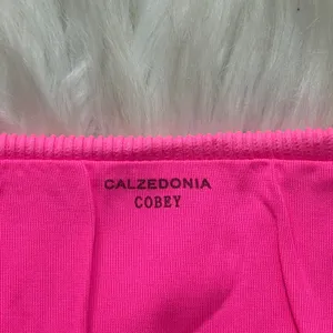 Calzedonia Cobey Hot Pink Ribbed Bikini Set Swimsuit thumbnail 2