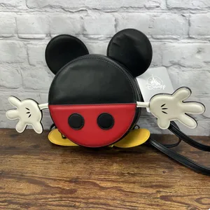 Disney Store New Mickey Mouse Ears, Feet & Hands Backpack Crossbody Bag W Wallet thumbnail 2