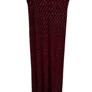 Vintage All That Jazz Glittery Maxi Dress Liquid Knit Whimsygoth Evening Party thumbnail 7