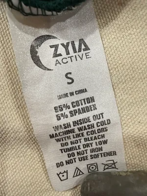 Zyia Active Buttery Soft Kelly Green Hoodie, size Small thumbnail 6