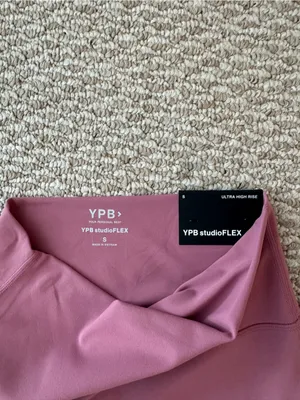 Abercrombie & Fitch Mauve Pink Leggings & Sports Bra Set thumbnail 5