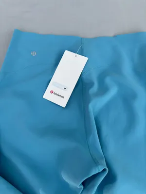 NWT Lululemon Wunder Under Smooth Cover HR Tight Leggings Size 12 Pool LW5FZES thumbnail 3