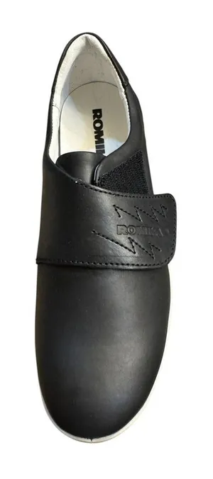 Romika Madeira Comfort Sneaker Black Size 37‎ US 6.5 German 22224 Embroidered thumbnail 1