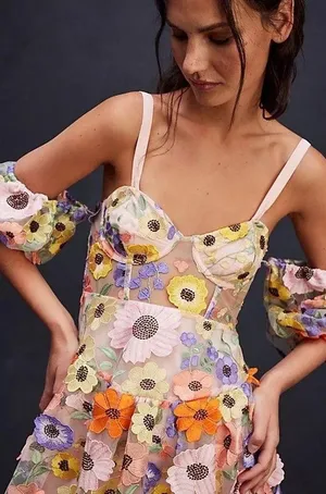 For Love & Lemons Prato Mini Dress thumbnail 6