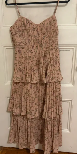 Lulus Midi Dress Floral thumbnail 2