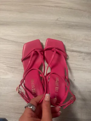 Hot Pink Dream Paris Kitten Heels thumbnail 3