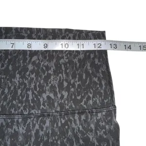 Lululemon Align High Rise Crop 23” in Leopard Camo Deep Coal Multi 6 thumbnail 4