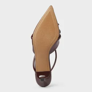 A New Day - Women’s Odelia Heels with Memory Foam Insole – Burgundy thumbnail 8