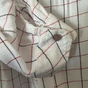 dip size XL plaid top White thumbnail 3