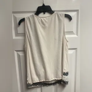 Madewell Linen/Cotton Blend Tank Top Size Small thumbnail 4