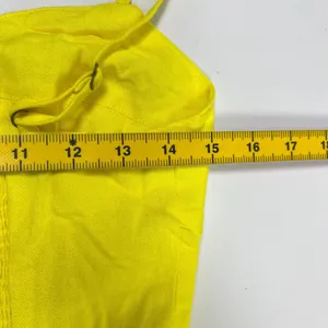 NWD Farm Rio Linen Blend Yellow Sleeveless Midi Dress Size M thumbnail 10