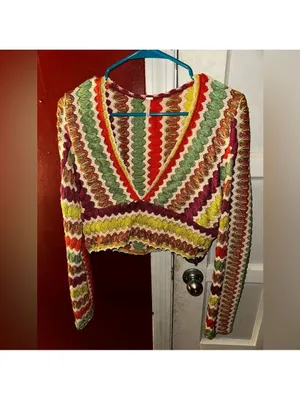 Free People Twist and Shout Top Size Large thumbnail 5