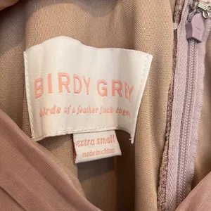 Birdy Grey Mauve Bridesmaid Maxi Dress thumbnail 6