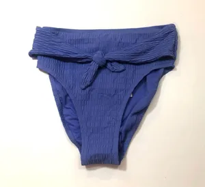 Jessica Simpson Tie-Front High-Waist Swim Bottom thumbnail 4