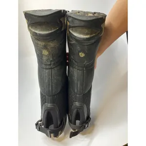 Lacrosse Alpha Thermal 14" Boots Womens 10 Black Tan Rubber Neoprene Hunting‎ thumbnail 4