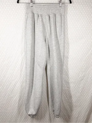 Abercrombie & Fitch YPB Heather Grey Neoknit High Rise Jogger Sweatpants thumbnail 2