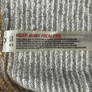NWT Free People Intimately Gold Rush Champagne Combo Printed‎ Sequin Long Sleeve thumbnail 7