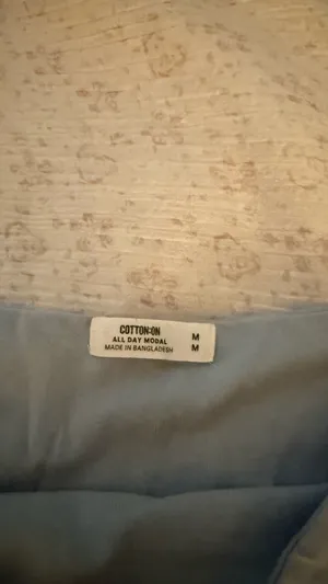 Cotton in tube top Blue Size M thumbnail 3