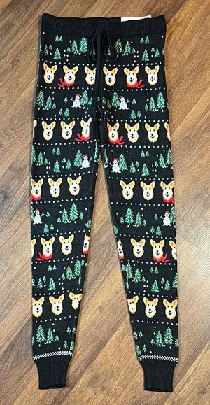 American Eagle Outfitters Corgi Knit Sweater Leggings thumbnail 1