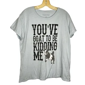 Farm‎ Fed Clothing Goat T-Shirt thumbnail 1