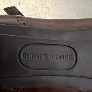 Etienne Aigner Nadine Brown Mary Jane Strap Pump - Size 7 1/2 - VGUC thumbnail 10