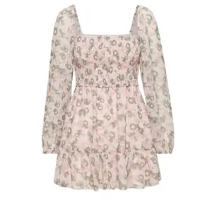Wilfred x Aritzia -Tempest Smocked Mini Dress Sz M thumbnail 12