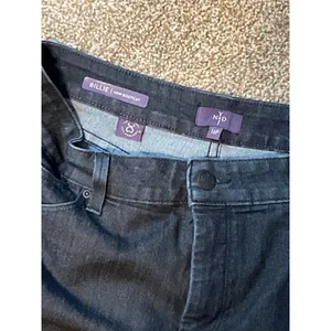 NYDJ "Billie" Mini Bootcut Jeans. Size 16 Plus Petite Blue thumbnail 3