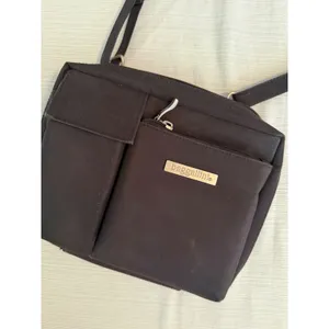 Baggallini Black‎ Nylon Multi Pocket Crossbody Travel Bag Organizer thumbnail 2