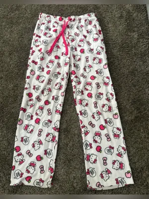 Hello Kitty Pajamas Bottoms Size S/M 0094 thumbnail 1