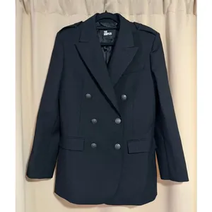 The Kooples Straight wool-blend blazer - Black- Size 36 / US 4 thumbnail 4