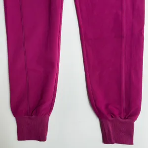 FIGS Boston Slim Jogger Scrub Pants Maroon Purple Size XXS NEW thumbnail 3