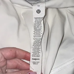 Lululemon Side-Pleat HR Tennis Skirt White Women's 10 thumbnail 2