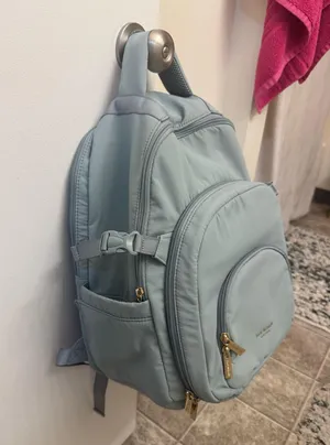 Cute travel backpack Blue thumbnail 1