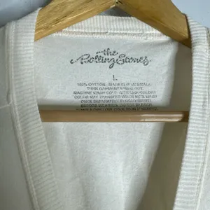 The‎ Rolling Stones 89 Large Cream Short Sleeve Graphic T-shirt CP0181 thumbnail 4