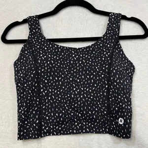 Astoria M Luxe Ignite Sport Bra Black Speckle Running Yoga Active Workout Summer thumbnail 3