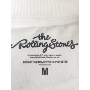Rolling Stones Womens Vintage Logo Sweatshirt Pullover Shirt SZ Oversized Medium thumbnail 8