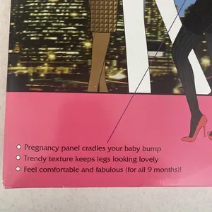 Spanx Marvelous Mama Assets Shaping Tights‎ in Opaque Stripe Size 1 Maternity thumbnail 4