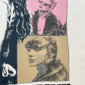 Taylor Swift Eras Tour Concert Tee Albums Official Merch White Top Size XS FLAWS thumbnail 4