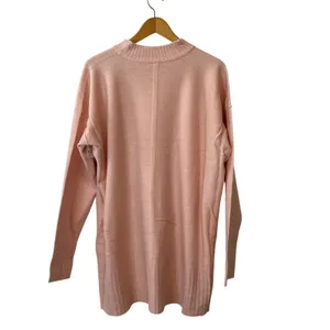 Free People NWT Pink Lotus Phoebe Oversized Pullover‎ Sweater Size M thumbnail 3