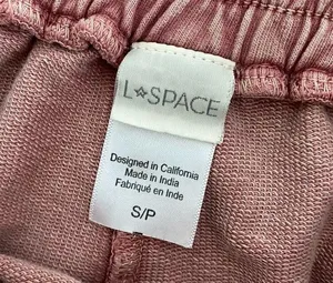 L * Space - Lounge Shorts & Crop Sweatshirt Set in Dusty Pink thumbnail 4
