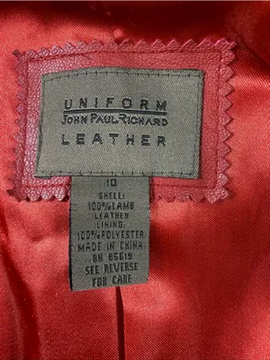 JohnPaulRichard 100% Lamb Leather with Notched Lapel thumbnail 3