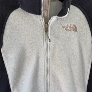 The North Face Womens Full Zip Fleece Jacket‎ Blue Navy Mock Neck Small thumbnail 10
