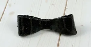 Vintage Y2K Black Bow Hair Clip Goth 2000 Emo Scene thumbnail 3