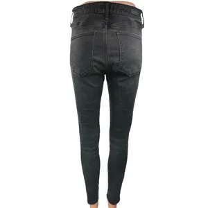 Abercrombie & Fitch Simone Women's Black High Rise Super Skinny Denim Jeans 29 thumbnail 3