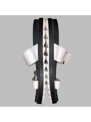 Sorel Roaming Buckle Slide Sandals Women's 10 Black And White Comfort Summer thumbnail 5
