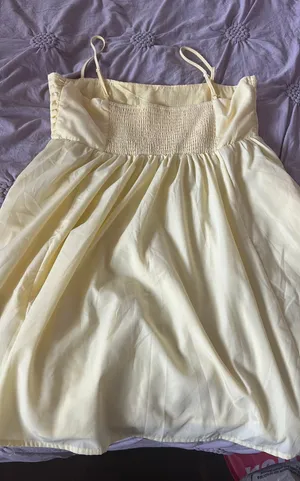 Light Yellow Short Dress Francesca’s thumbnail 1