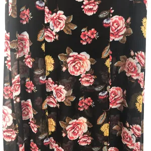 Dark Floral Sheer Maxi Skirt Samll Double Slit Romantic Dark Fairy Whimsigoth thumbnail 4